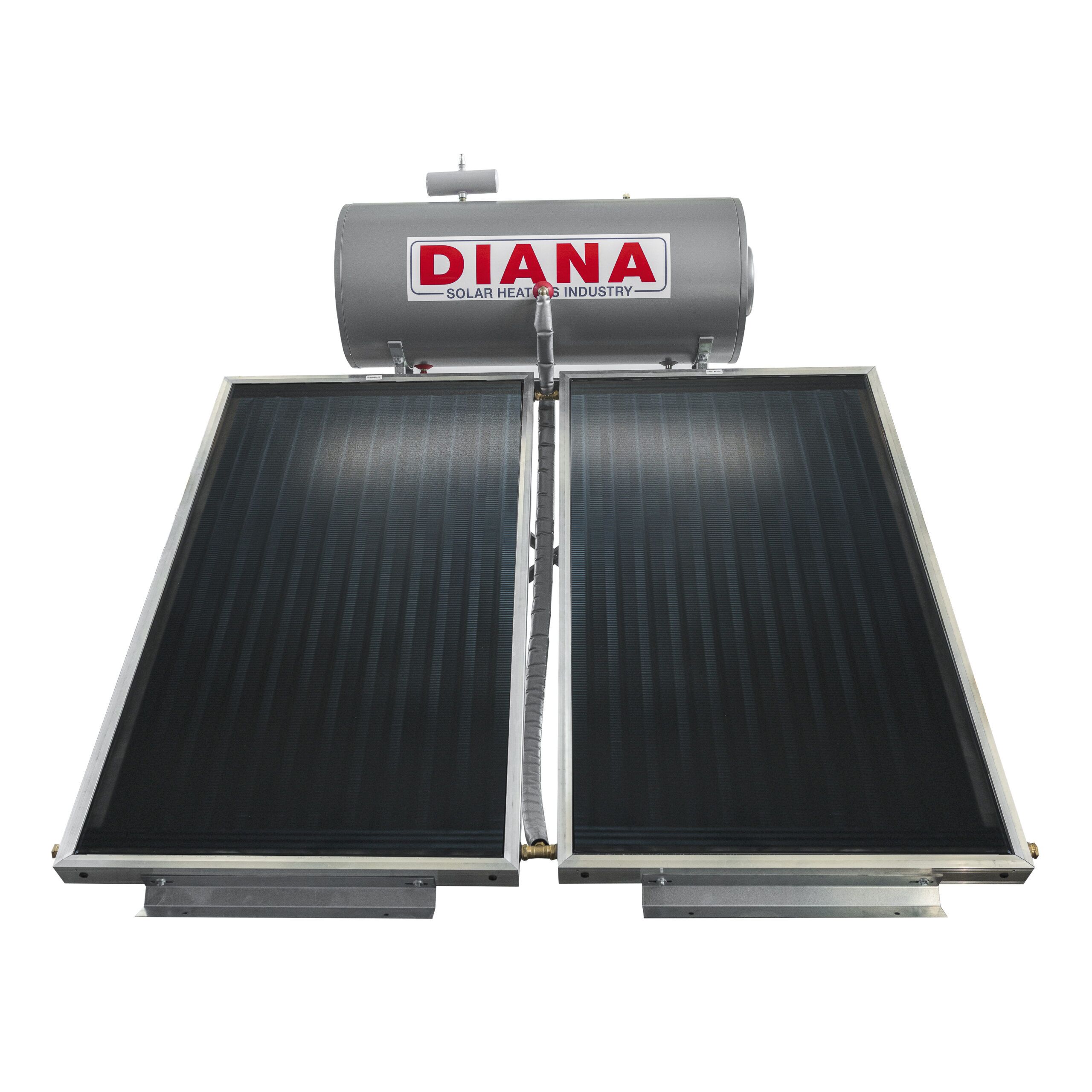 Ηλιακός Θερμοσίφωνας Diana Classic 160 lt για Αντλία θερμότητας - Image 2