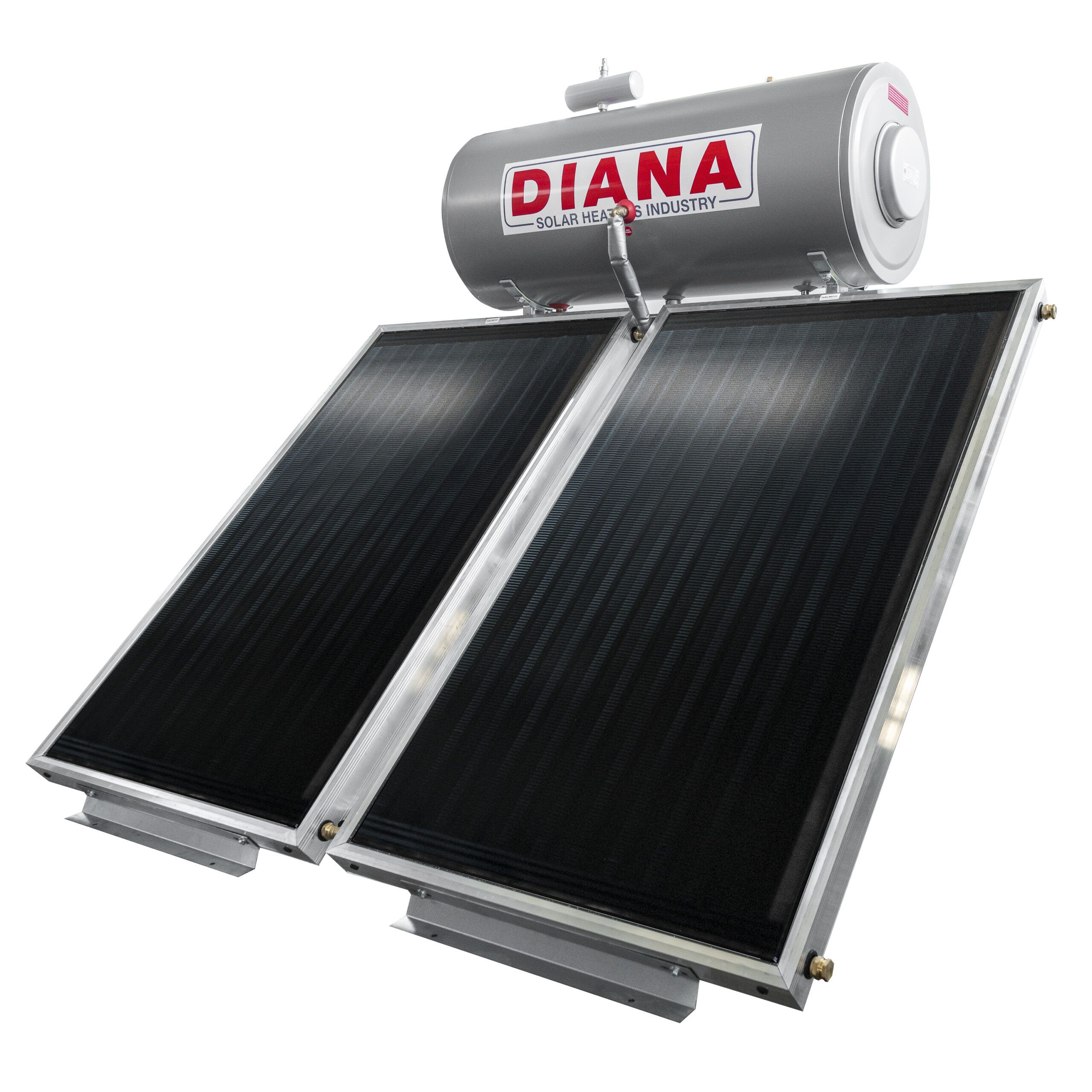 Ηλιακός Θερμοσίφωνας Diana Classic 160 lt για Αντλία θερμότητας - Image 4